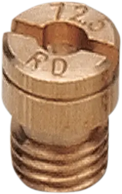 EBC a-Bax Precision Keihin-Style Slotted Main Jets 150 Gold