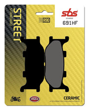 Sbs Hf Street Ceramic Organic Brake Pads - Front