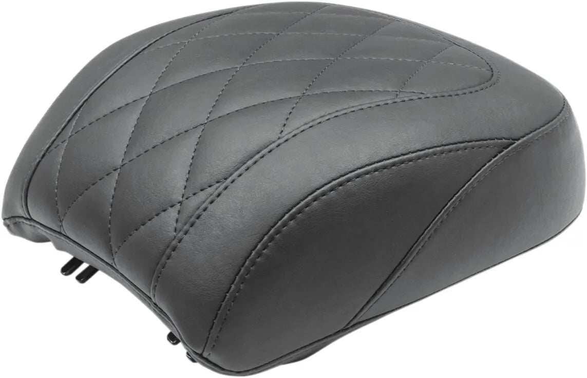 Mustang Wide Tripper Rear Seat - 12 Inch - For Harley Davidson