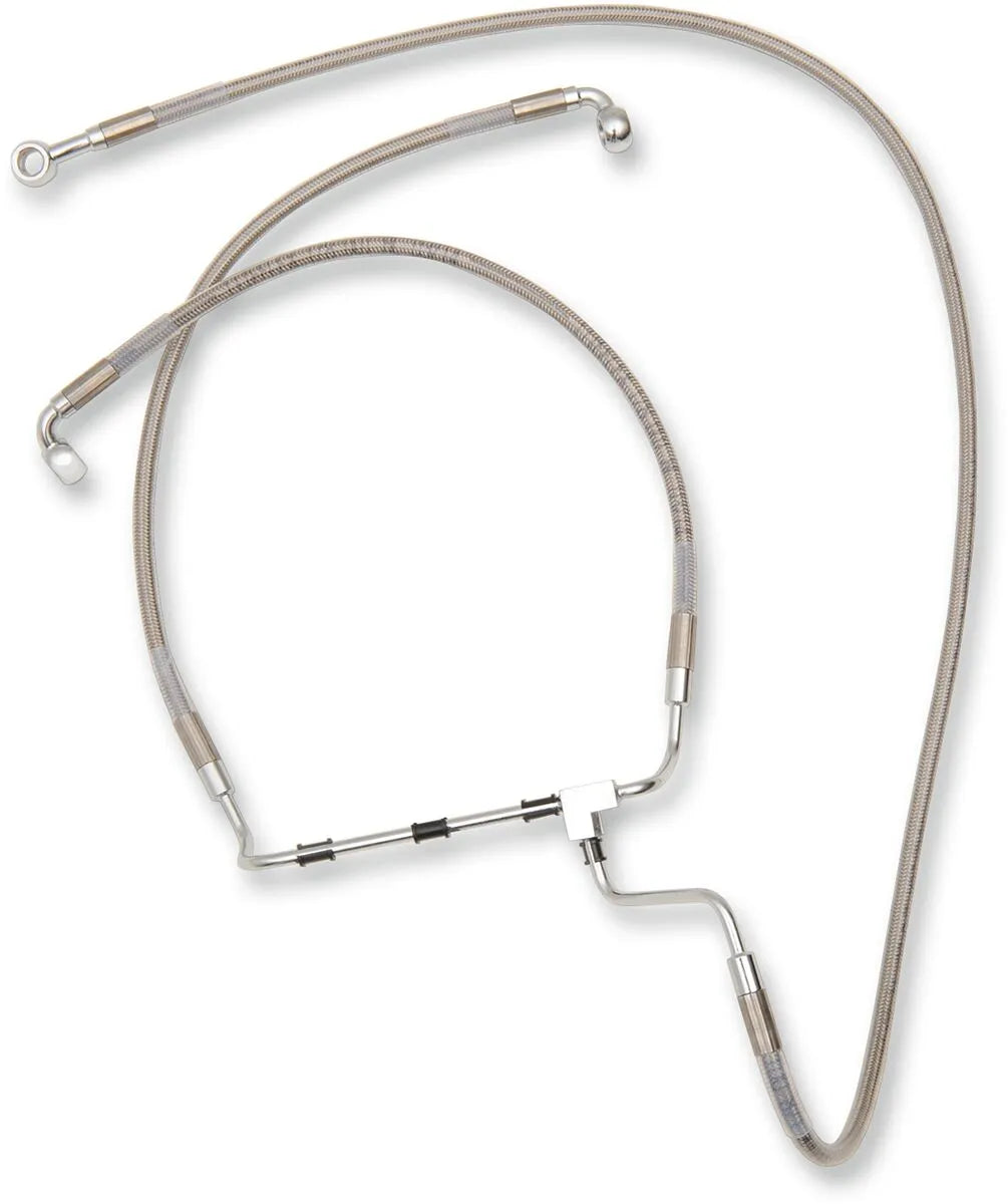 Drag Specialties Extended Brake Line Kit Without Abs