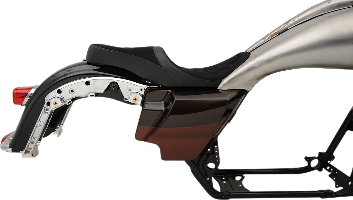 Drag Specialties Low Profile Touring Seat - For Harley Davidson