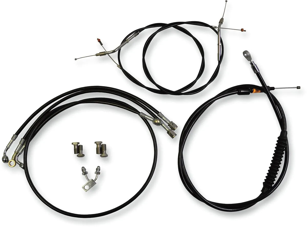 La Choppers Standard Handlebar Cable/Brake Line Kit for Ape