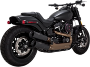 Vance & Hines Hi-output Slip-on Mufflers - Black