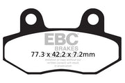 Ebc Sfa-hh Sintered Brake Pads For Scooters - Front & Rear