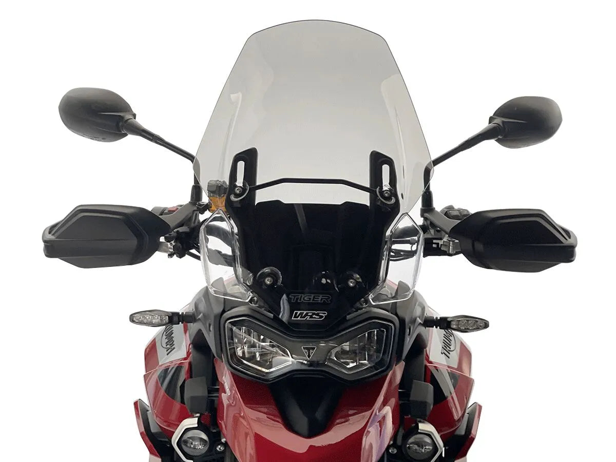 Wrs Smoke Windscreen - Enhanced Rider Protection