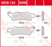 Trw Srm Series Sintered Scooter Brake Pads - Front