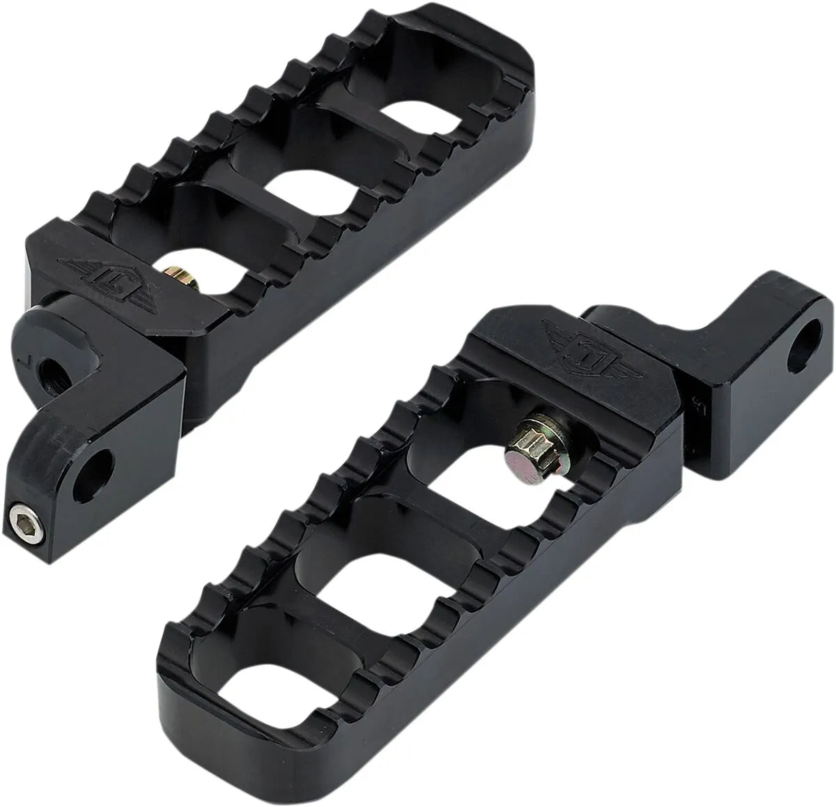 Joker Machine Adjustable Serrated Billet Foot Pegs
