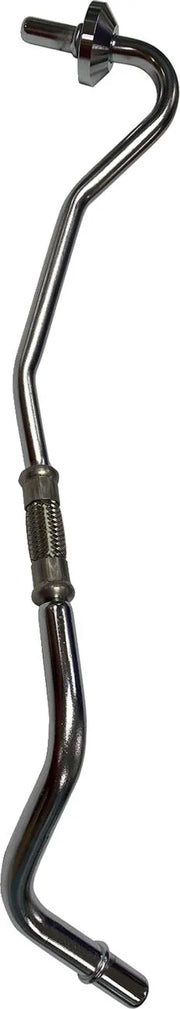 Drag Specialties Chrome Oil Line Oem Replacement