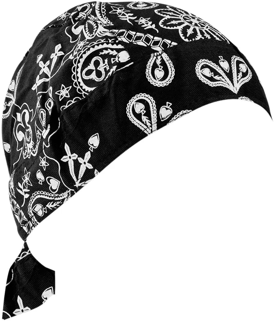 Zan Headgear Road Hog Flydanna Paisley Tie-On Headwrap