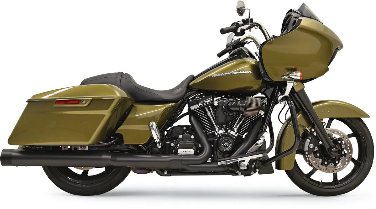Bassani Xhaust Dnt Straight Can Slip-on Mufflers - Black