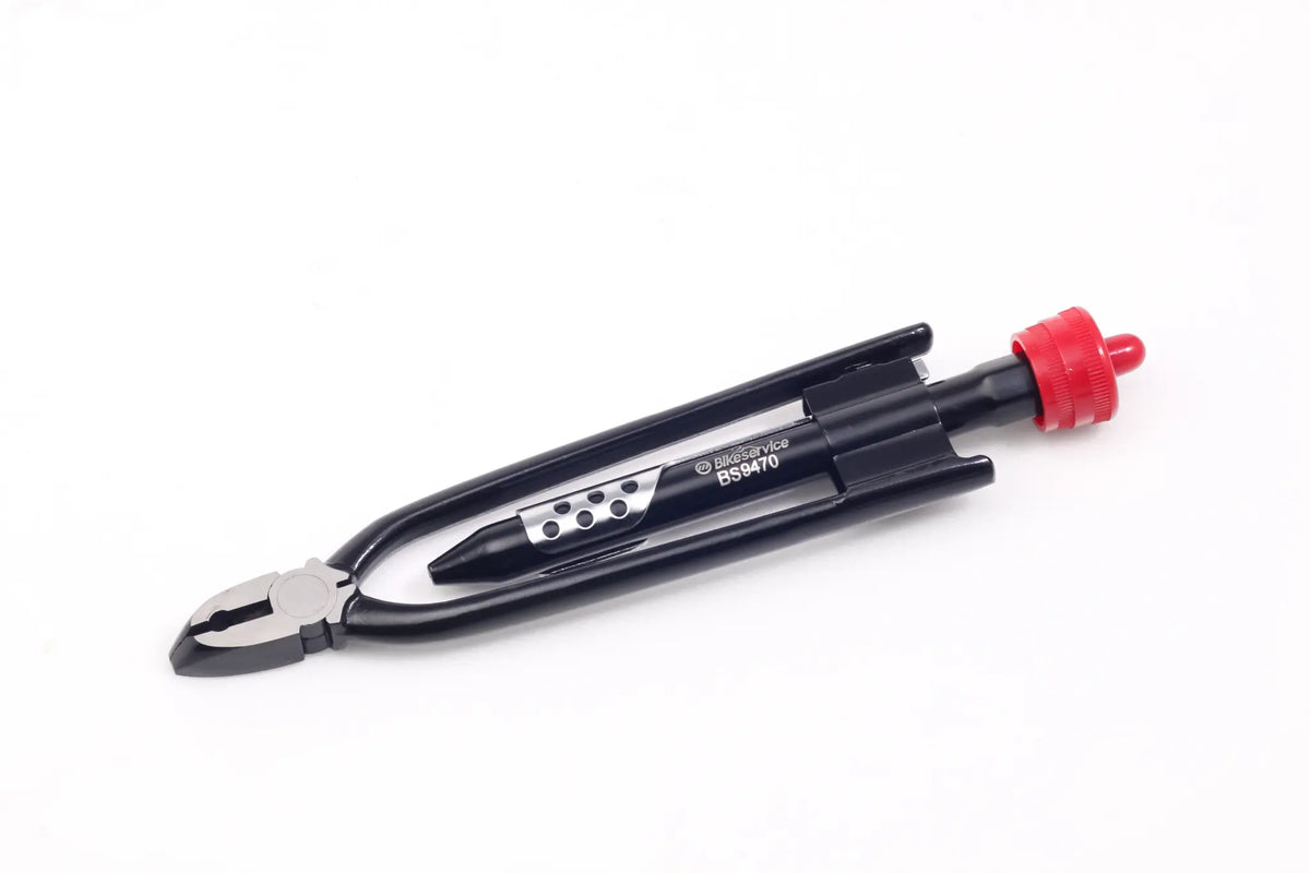 Bikeservice Safety Wire Twist Pliers 8-1/2" Black