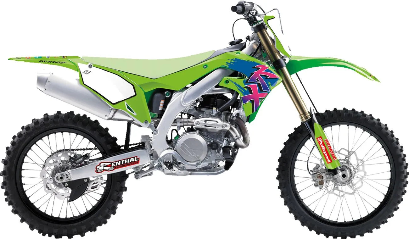Blackbird Racing Retro Graphic Kit For Kawasaki