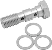 Drag Specialties Universal Chrome Steel Banjo Bolt