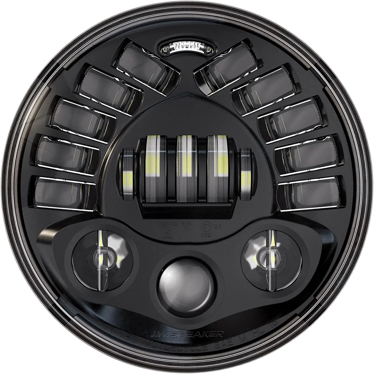 Custom Dynamics 7" Adaptive Headlamp For Indian