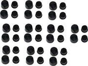 Drag Specialties Deep Front Axle Caps for 3/4" Axle