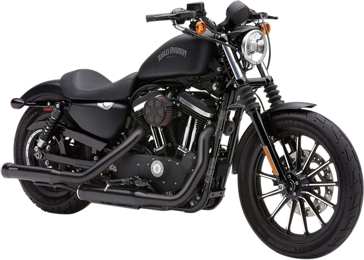 Cobra Heat Shields - Black Powder-coated Stainless Steel