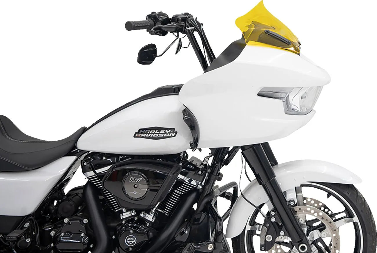 Klock Werks Kolor Flare Sport Windshield - Yellow