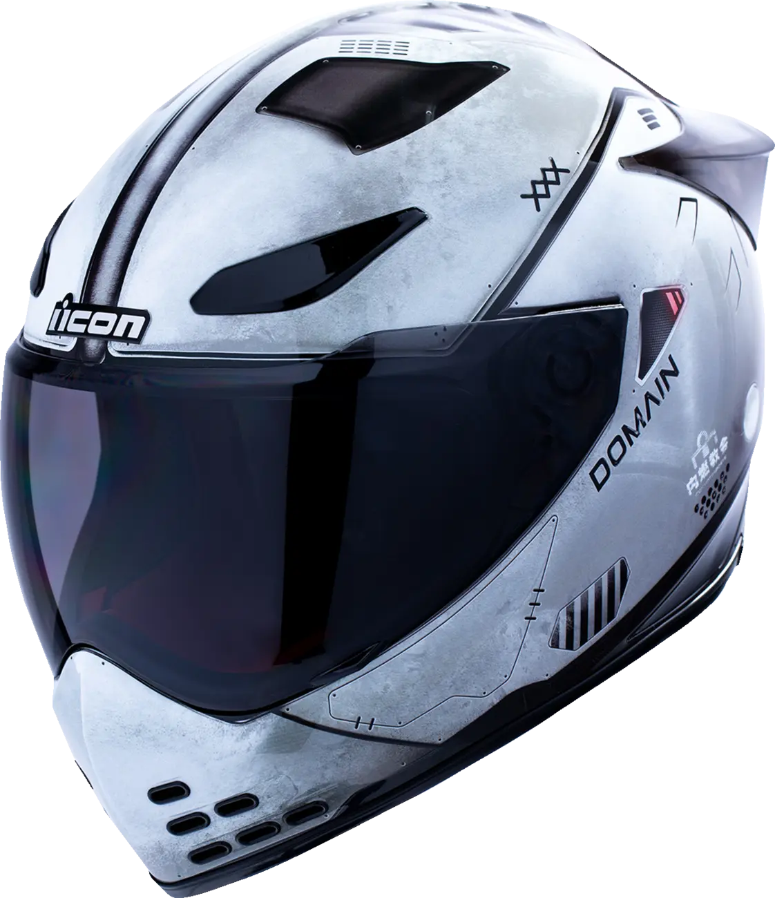 Icon Domain Future Proof Full Face Helmet - Gray