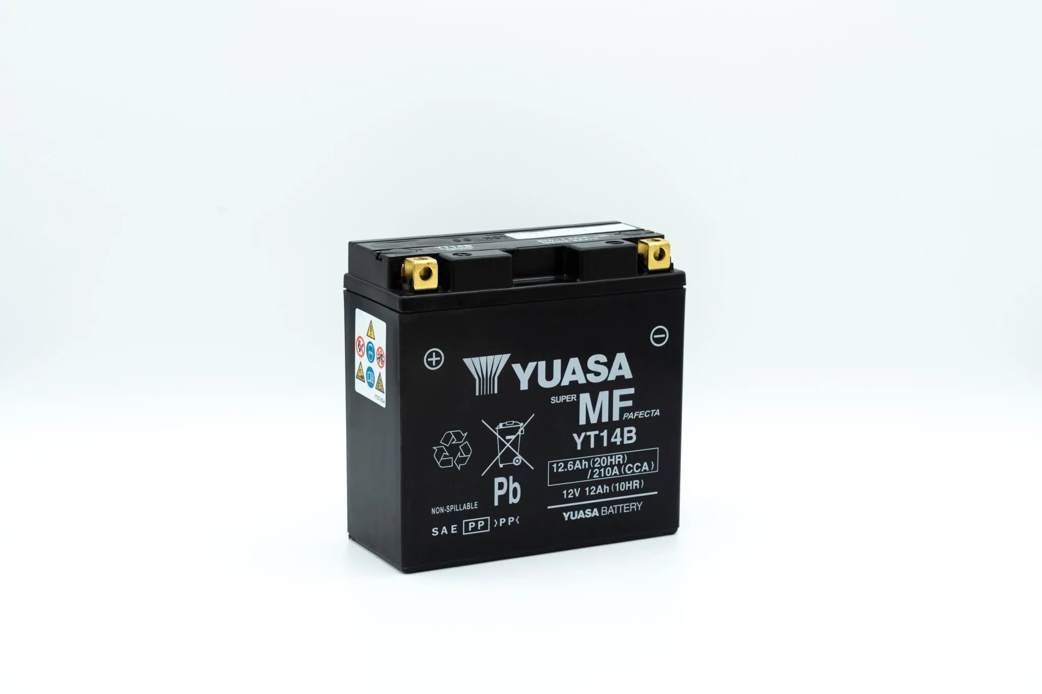 Yuasa Maintenance-free 12ah Motorcycle Battery