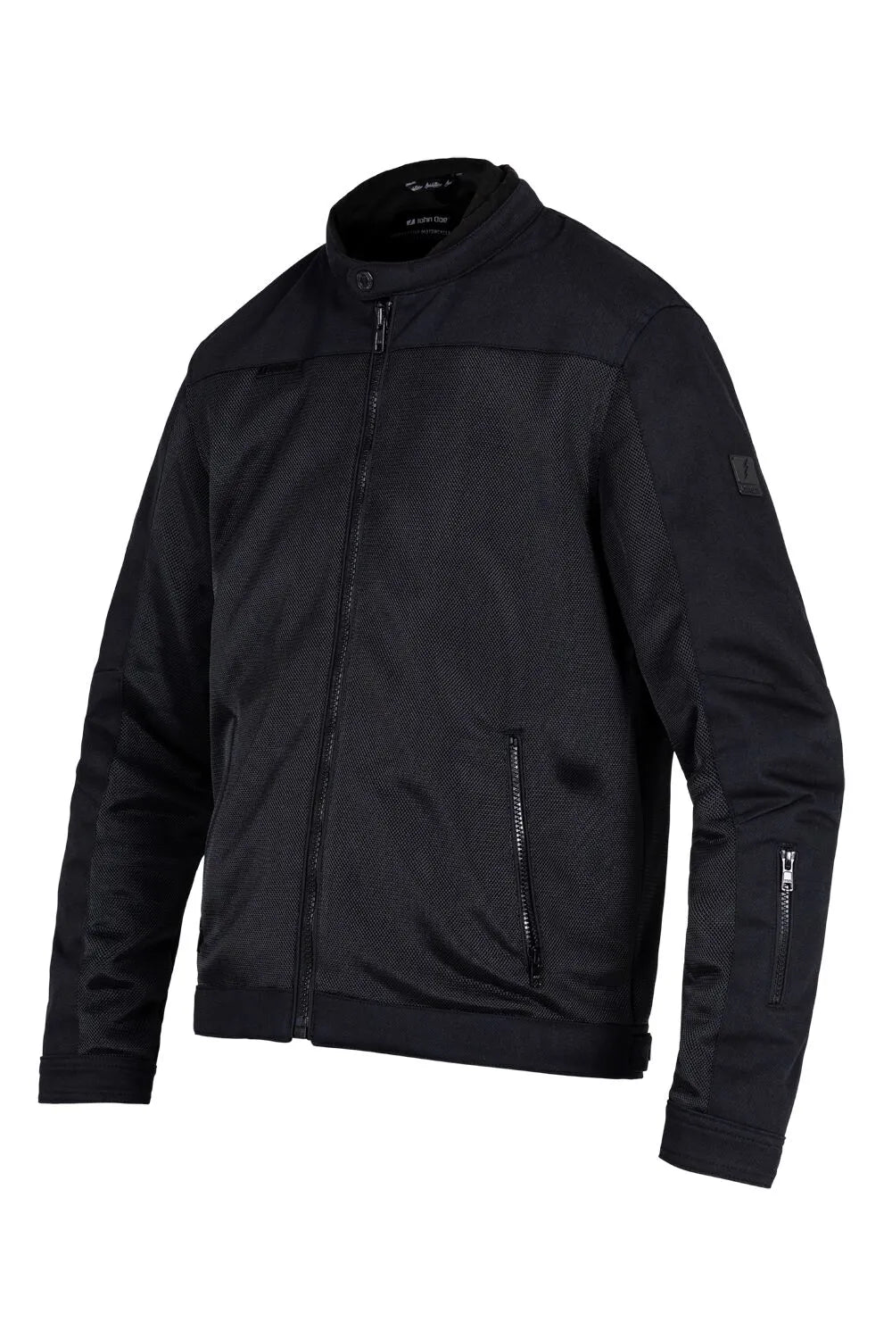 John Doe Aero Mesh Jacket For Motorcycle Riding - Black