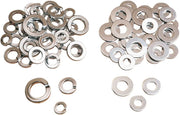 Drag Specialties Assorted Lock & Flat Washer Kit SAE