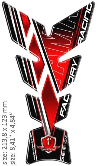 Onedesign Resin Tank Pad For Yamaha Bikes