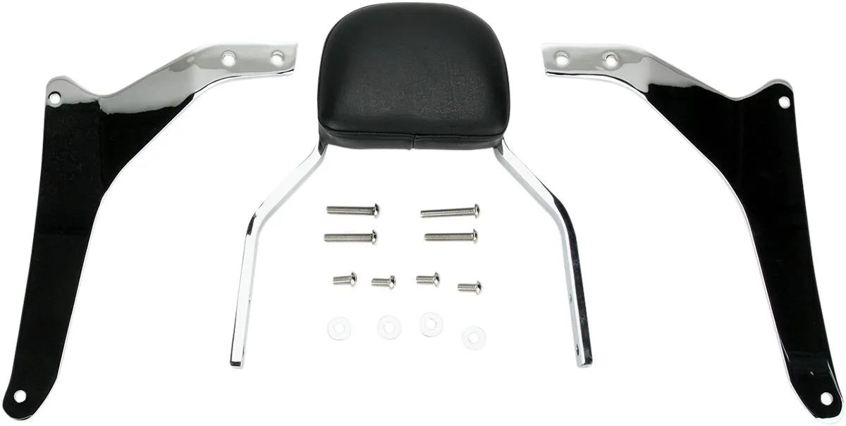 Cobra Square Sissy Bar Kit - Chrome Steel