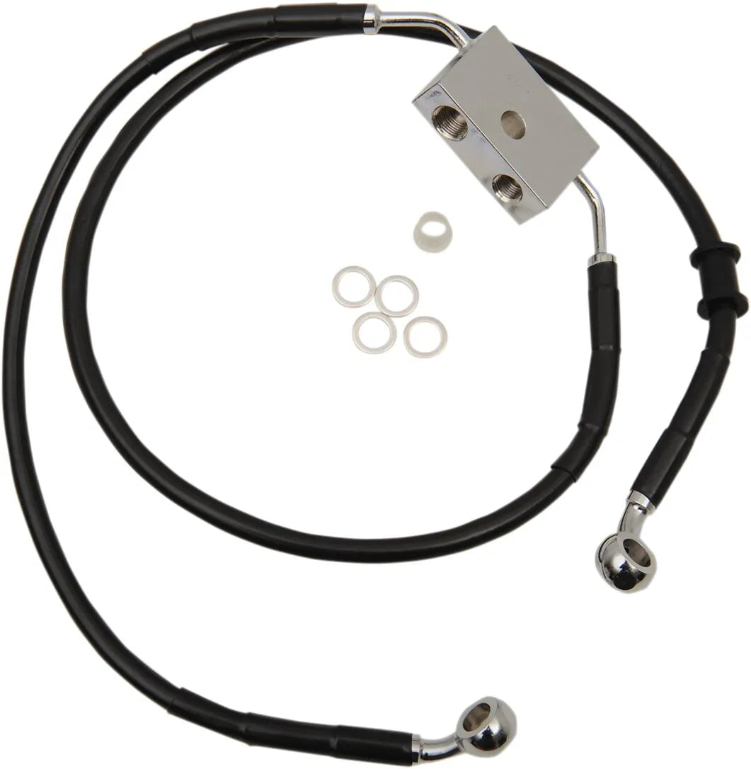 Drag Specialties Extended Length Brake Line For Abs