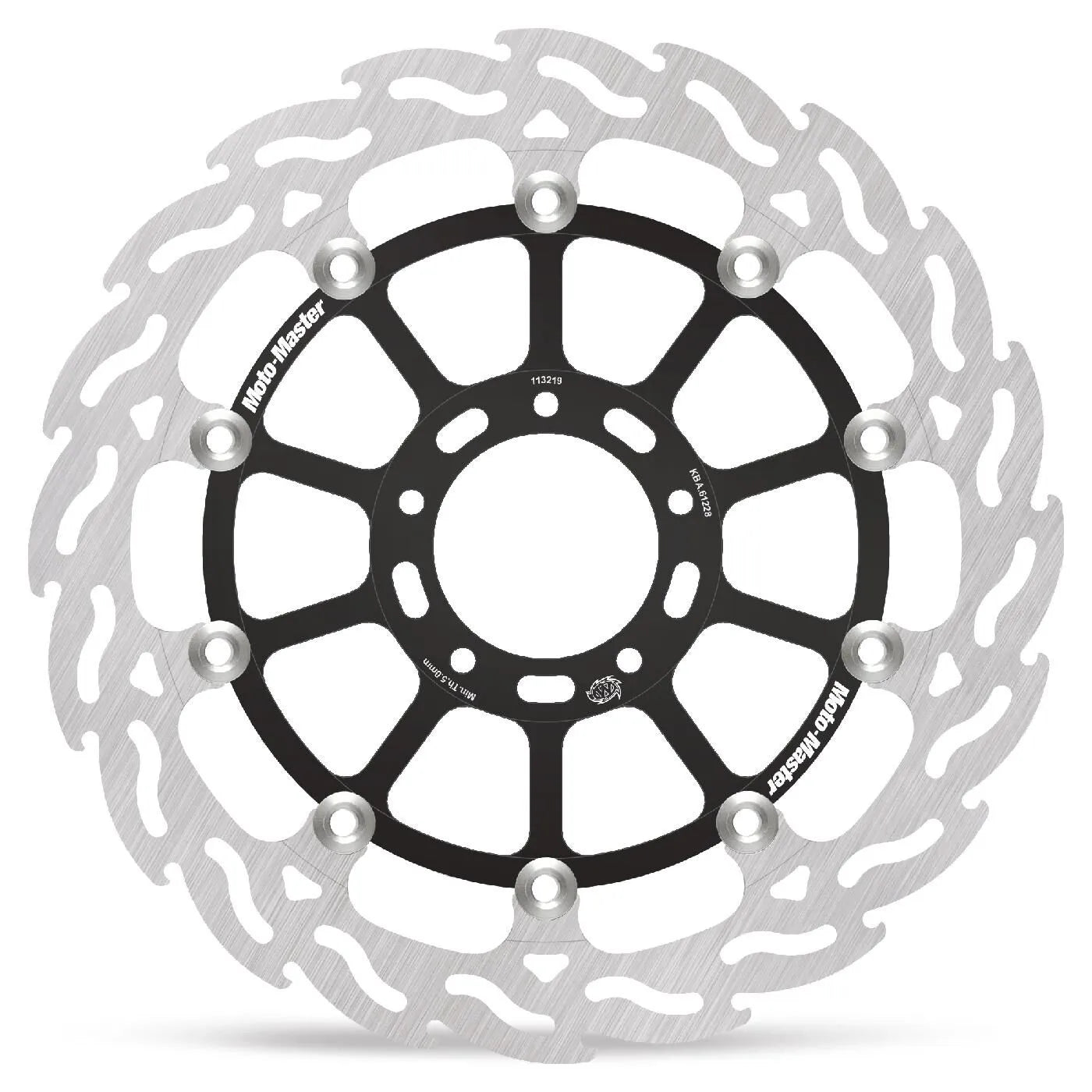 Moto-master Flame Series Floating Brake Rotor - 330mm - Front