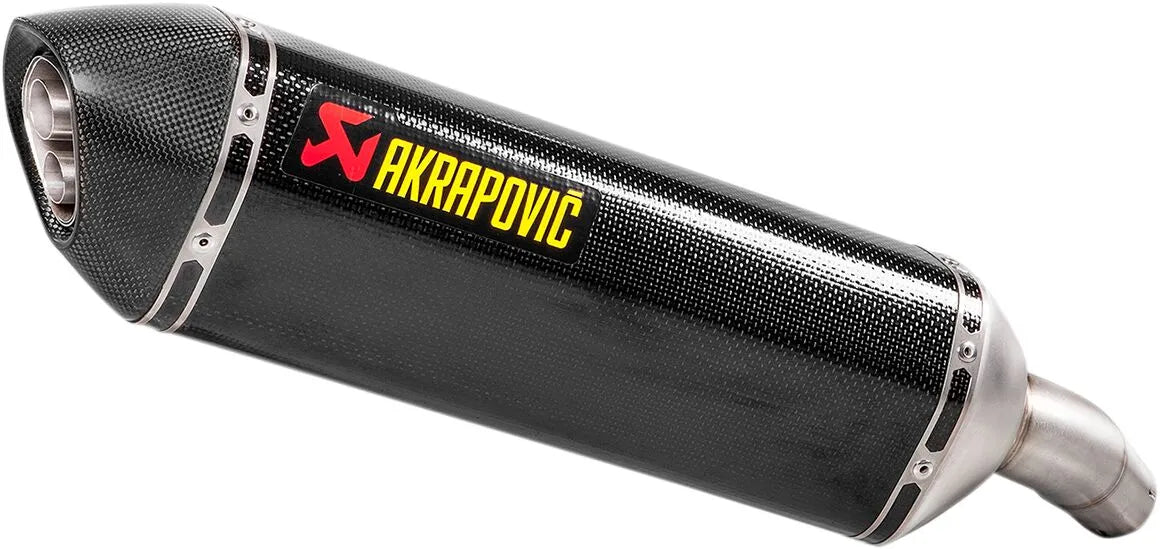 Akrapovic Carbon Fiber Slip-on Line Muffler - ECE Street Legal Approved