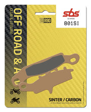 Sbs Si Offroad Sintered Brake Pads - Front