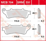 Trw All Round Sintered Metal Brake Pads - Front
