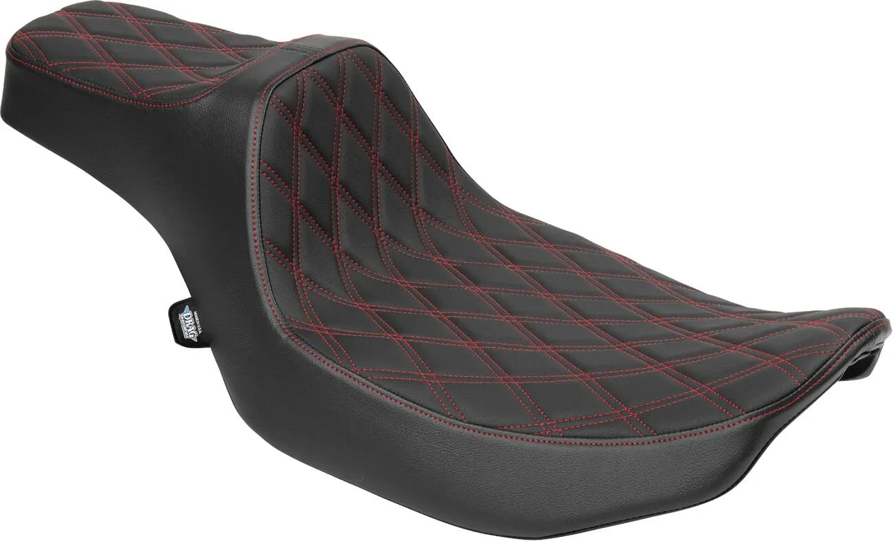 Drag Specialties Extended Reach Predator Iii Seat - For Harley Davidson