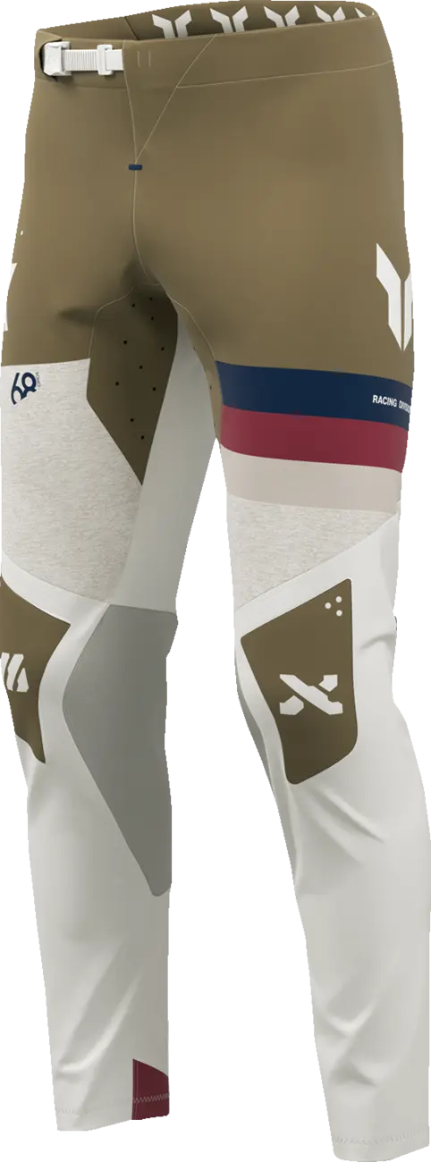 Thor Sportmode League Pants - Tan/White/Navy/Maroon