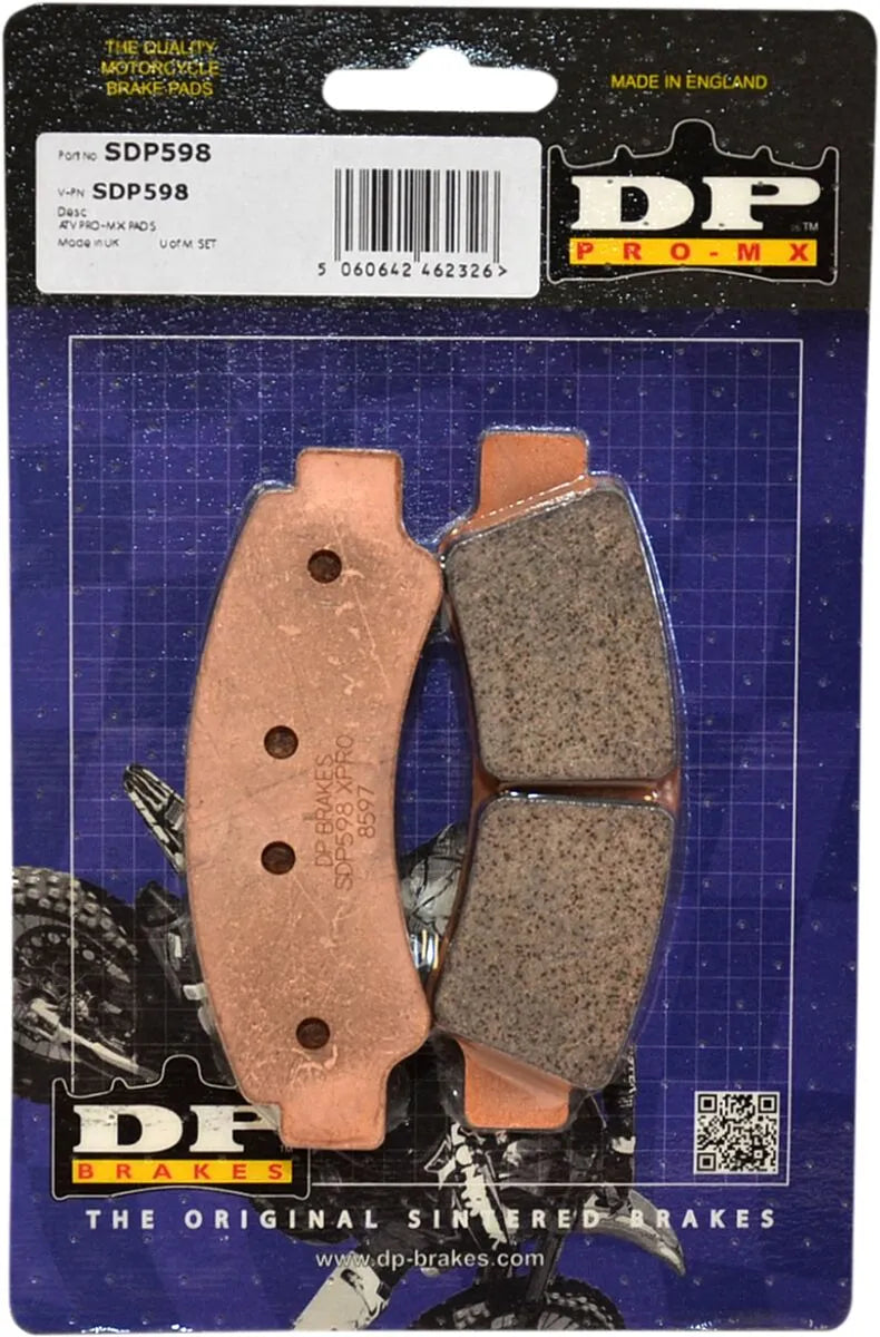 Dp Brakes Sdp Pro Mx High-performance Brake Pads - Front