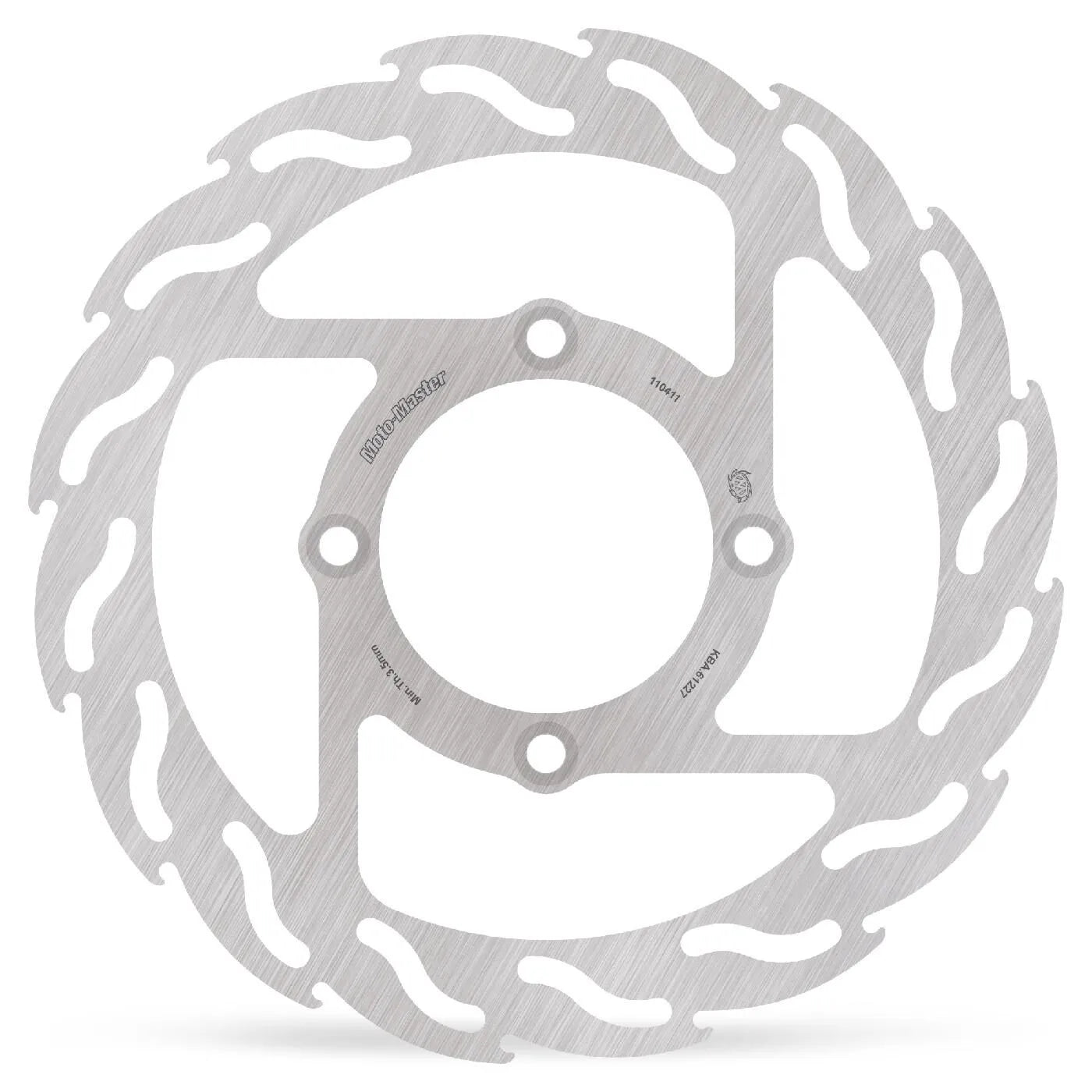 Moto-master Flame Series Fixed Brake Rotor - Front