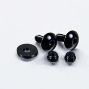 Pro Bolt Aluminium License Plate Bolt Kit - Black
