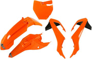 UFO Replacement Plastic Body Kit for KTM Orange
