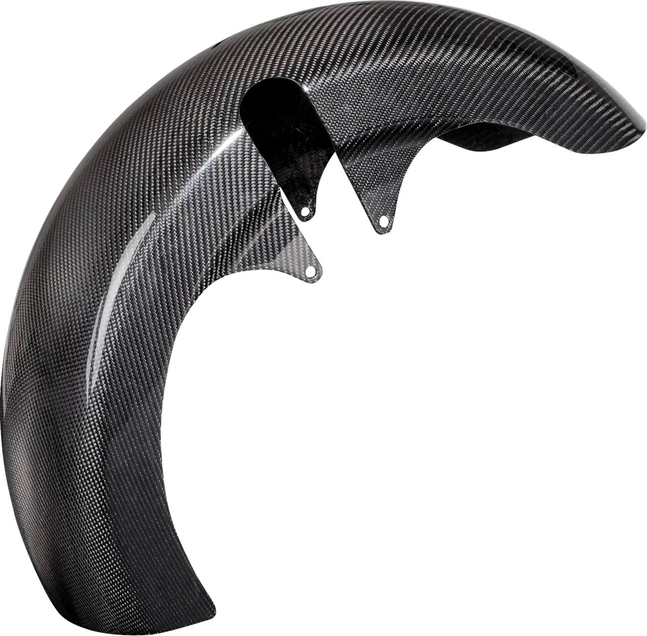 Arlen Ness Wrapper Carbon Fiber Front Fender for 21" Fat Wheels