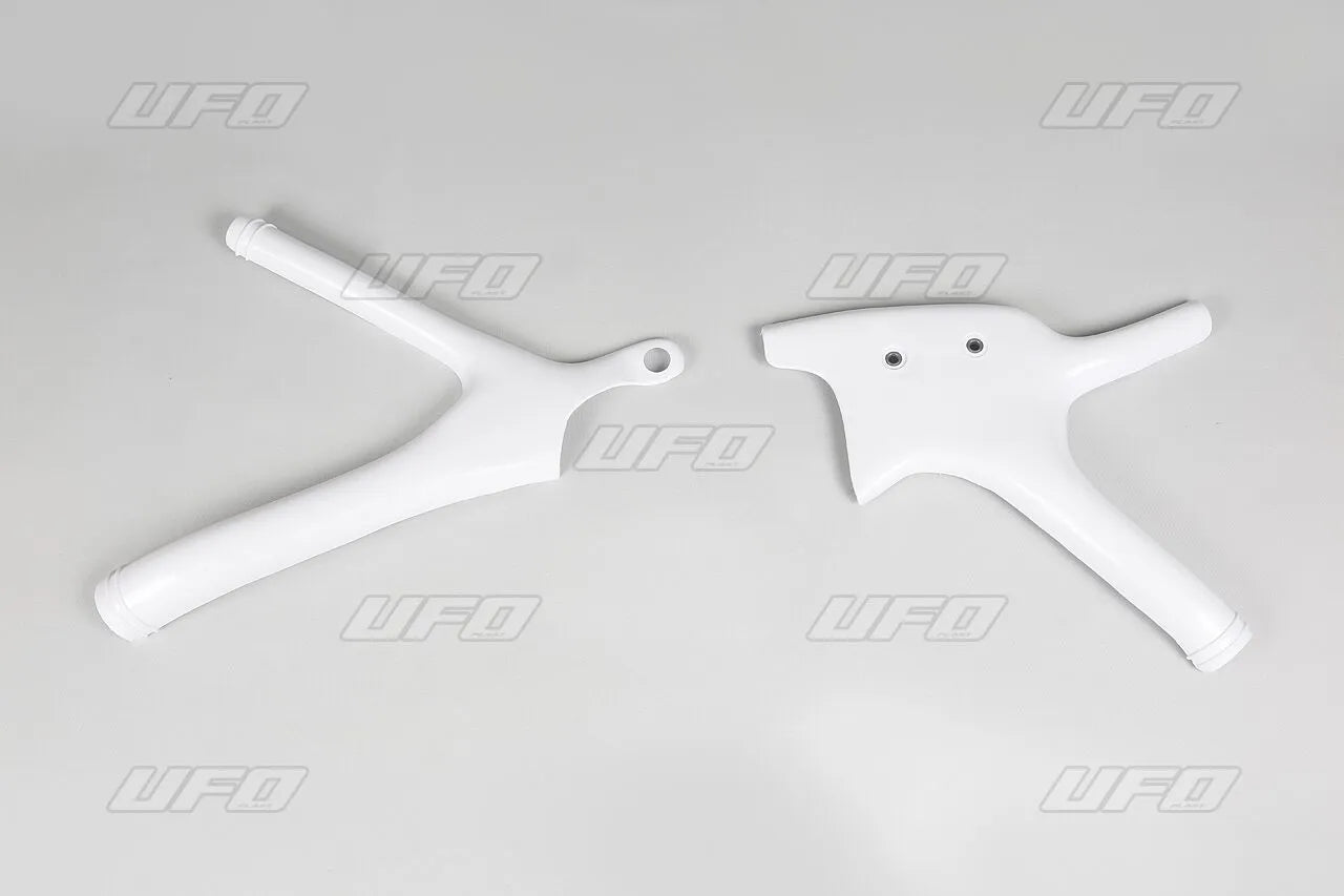 Ufo Frame Guards For Dirt Bikes (White)