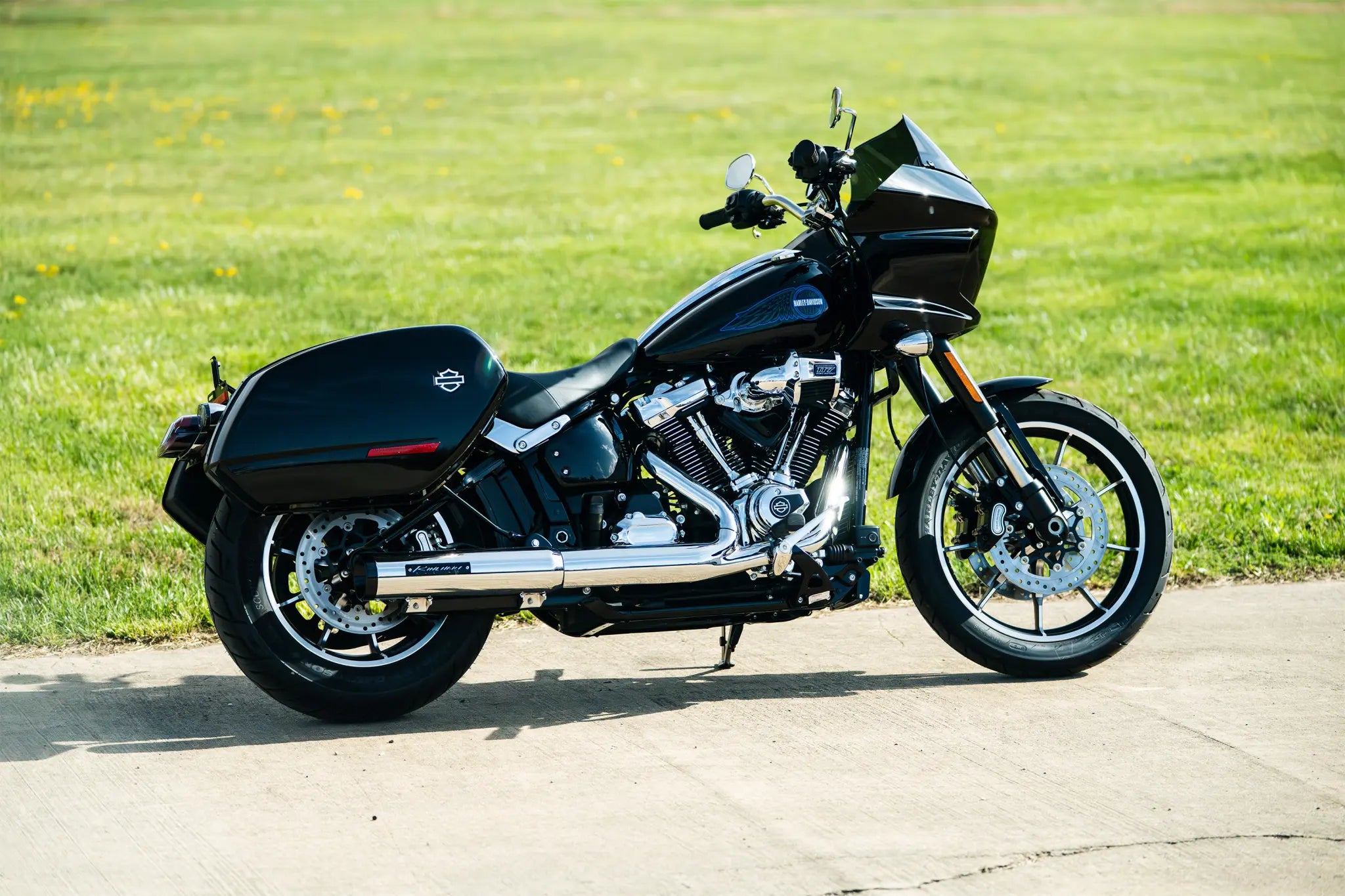 Rinehart Racing 4" Hp40 Slip-on Muffler For Softails