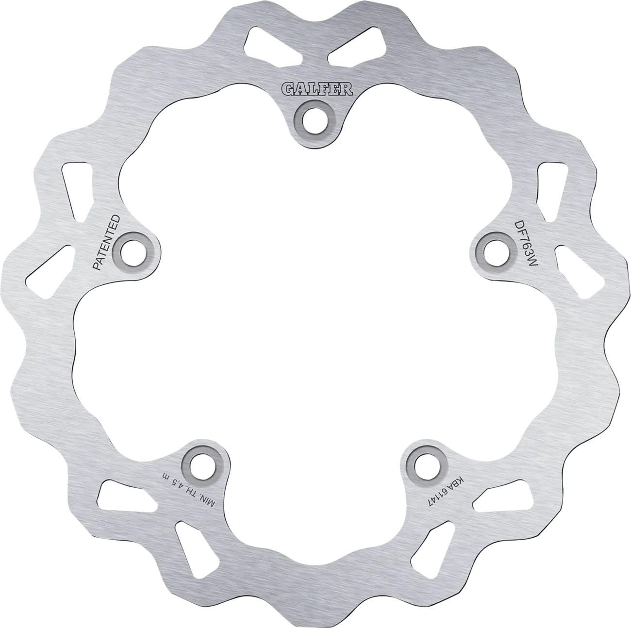 Galfer Brake Rotor For Direct Replacement - Rear