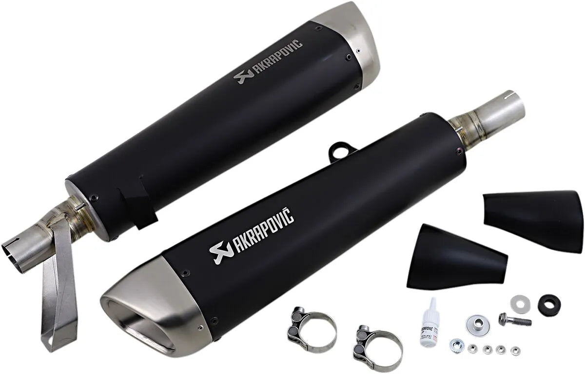 Akrapovic Slip-on Line Muffler - ECE Street Legal Approved