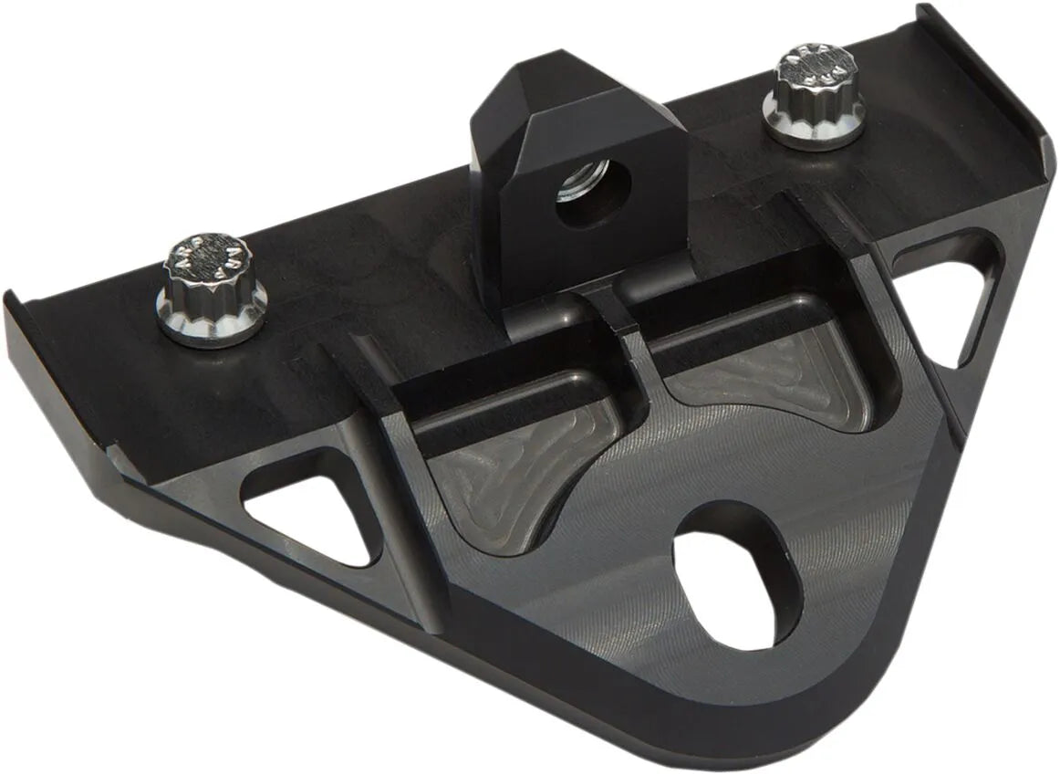 Alloy Art Front Motor Plate - Black Anodized Aluminum