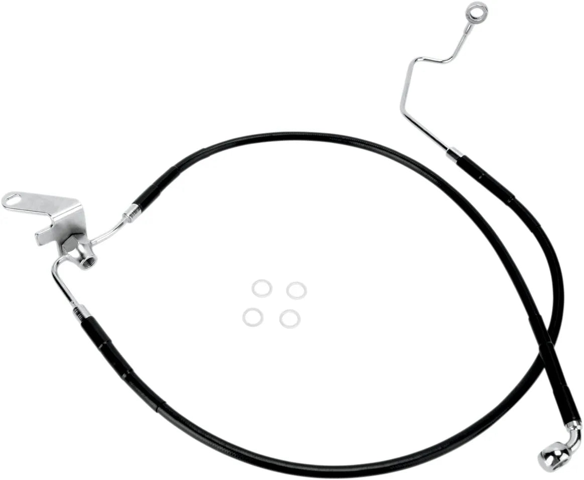 Drag Specialties Stainless Steel Brake Line Kit Rear 46-3/8"