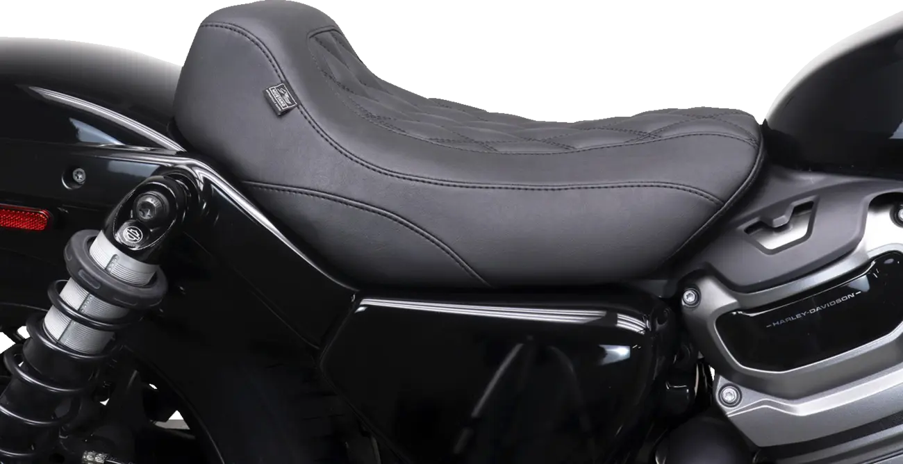 Mustang Tripper Solo Seat - For Harley Davidson