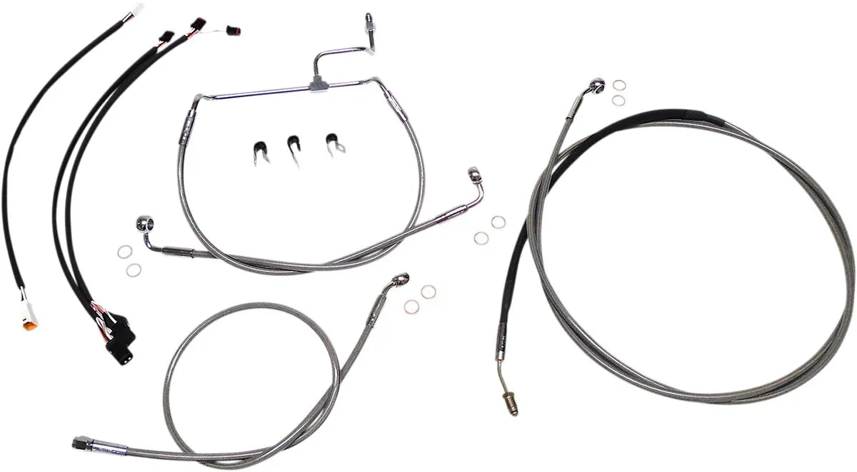 Magnum Shielding XR Handlebar Installation Kit for Ape Hangers