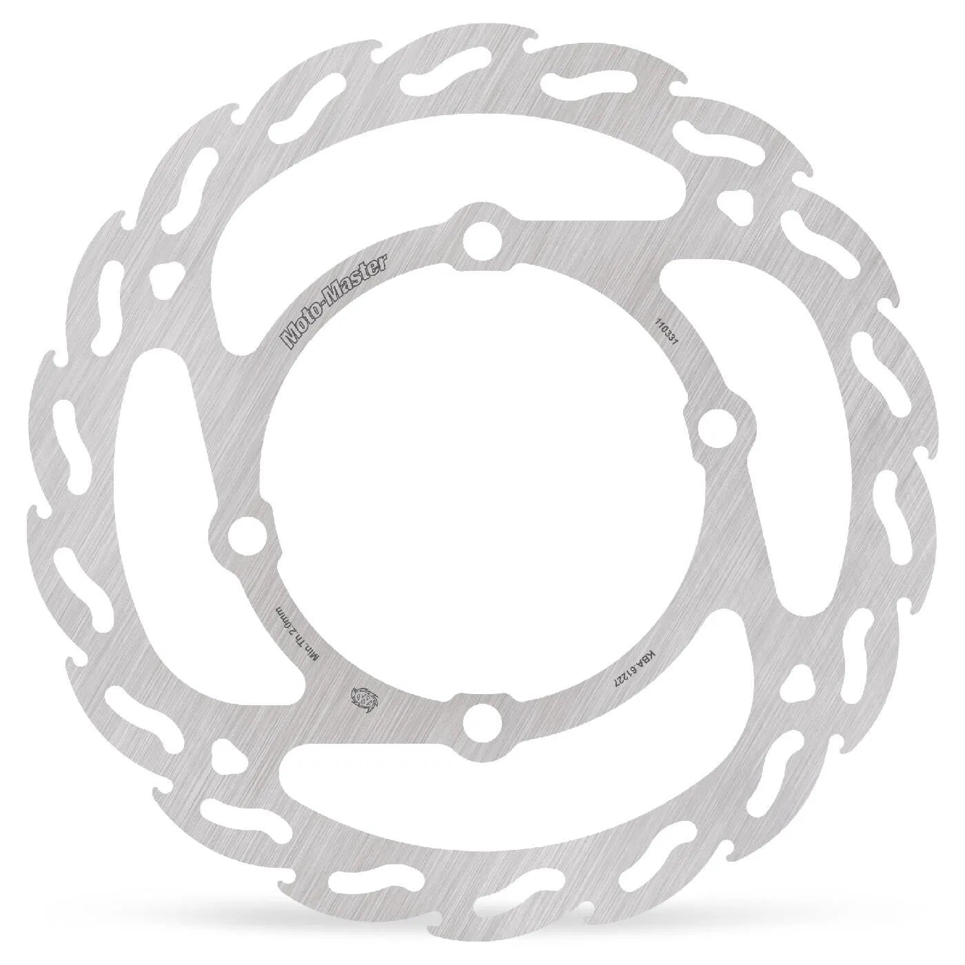 Moto-master Flame Series Brake Rotor For Motorcycles - Front
