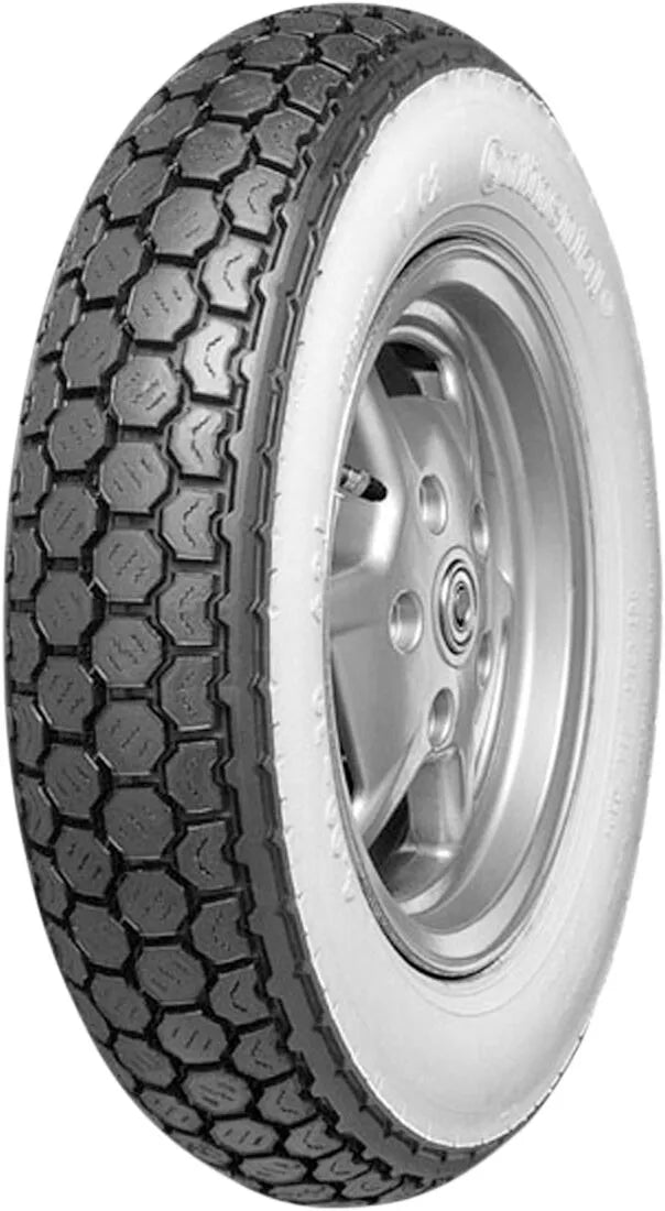 Continental K62 Scooter Tire 3.50-10 Wide Whitewall