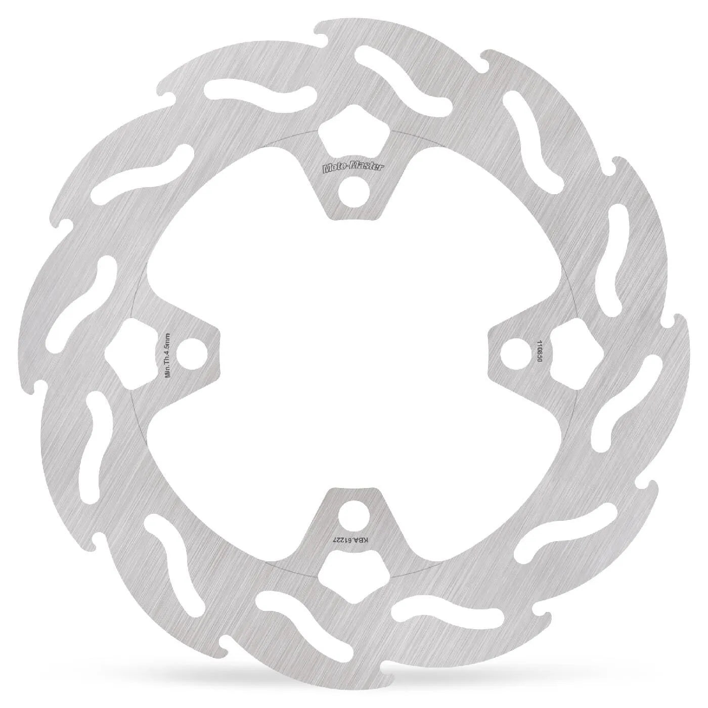 Moto-master Flame Series Fixed Brake Rotor - Rear